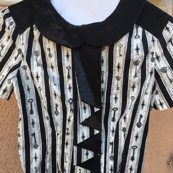 Tops - Goth Steampunk blouse